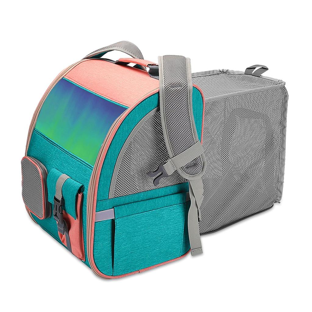 Новинка 2024 года, складной рюкзак для домашних животных, сумка для кошек, уличный рюкзак для собак и кошек, портативная расширяемая сумка для домашних животных