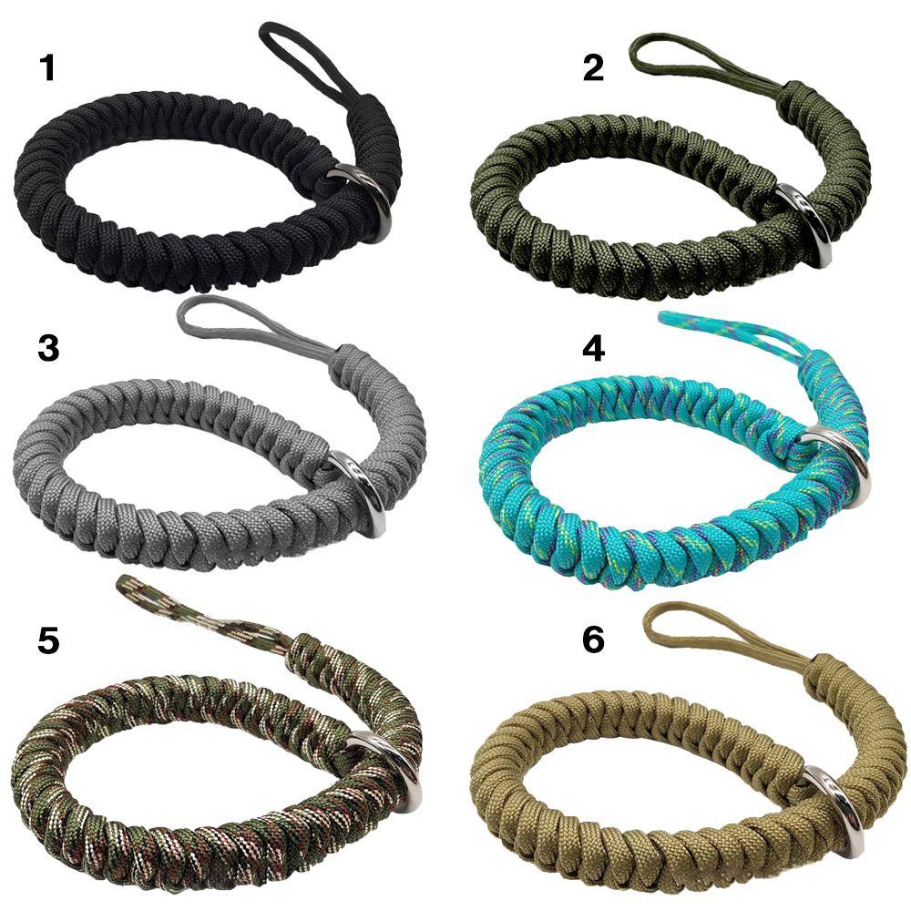 Anti-lost Braided Bracelet Wrist Strap Survival Paracord Outdoor Climbing Rope Camera Wrist Strap