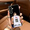 Прозрачный мягкий силиконовый чехол для телефона N-Nikola- Jokic 15 MVP для Samsung Galaxy A71, A70, A52, A51, A40, A30