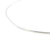 [B9371] - Silver Necklace 'Omega' - 40 Cm 1. 2 Mm