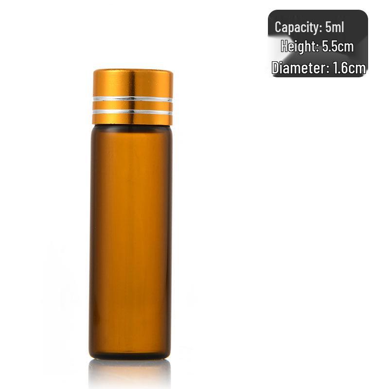 Прозрачные стеклянные флаконы 16 мм, 3 мл, для капель Антродії камфорной, эфирных масел, БАДов и лекарственных порошков.