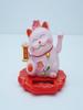 Lucky Cat на солнечной энергии для офиса, Сортировочная ткань, Традиционный китайский Acenando Braço из АБС-пластика, Sensing Luz Decorativa