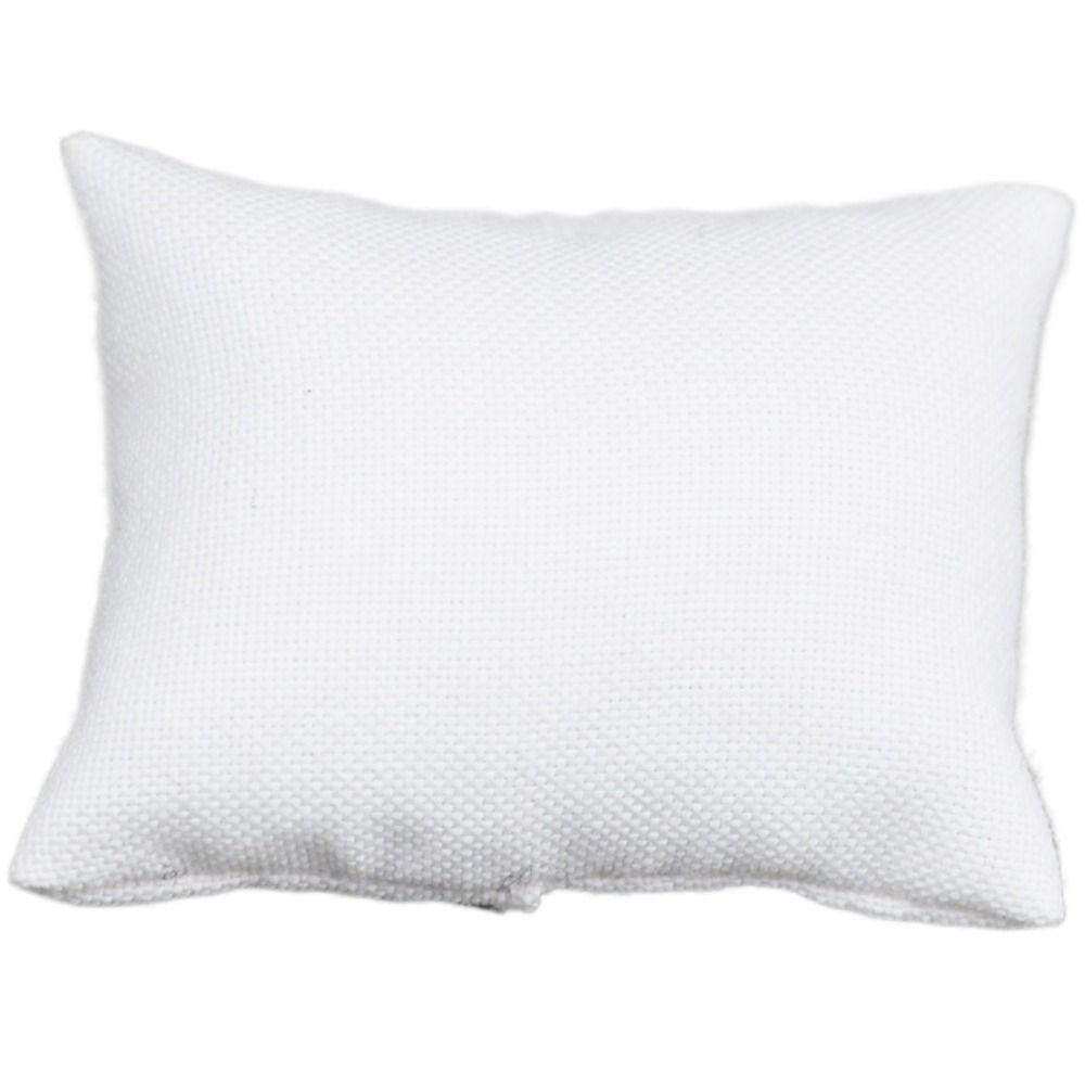 Аксессуары для кукольного дома Подушка в форме цветка в форме сердца Модель ролевой игры Моделирование Подушка в клетку Ob11