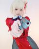 CR ROLECOS Lycoris Recoil Chisaku Nishikigi Takina Inoue с Lycoris Recoil Аниме Косплей Хэллоуин Событие Фотосессия Нисикиги Косплей, Парик,