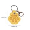 Cat Dog Hair Collectable Keychain Commemorative Pet Hair Storage Bag Keychain Cat Dog Fur Container Pendant for Pet Lovers