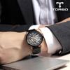 TORSO T602M-BBB Griffes Skeleton Автоматические часы с бриллиантами Металлические мужские часы