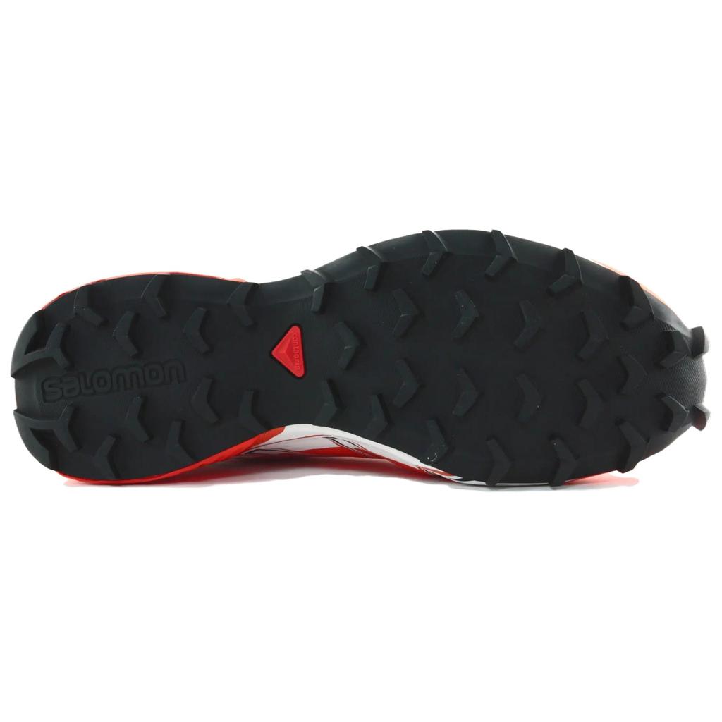 SALOMON Speedcross Pro Comfortable Durable Low-Top Running Shoes Men Sneaker Orange White L37832700