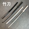 Simulation Knife Iaido Wooden Sword with Sheath Children's Toy Samurai Blade Katana Practice Prop Bamboo Sword Anime Cos Knife