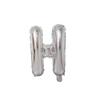 Silver 16-Inch Letter Aluminum Foil Balloons for Decoration (US Version)
