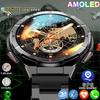 2025 New GPS Sport Smart Watch Men 1.43 Inch HD AMOLED Screen Compass Bluetooth Call Heart Rate Waterproof Smart Watch For Android IOS
