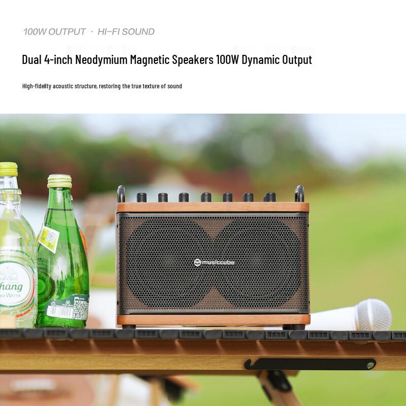 Music Knight D2 MAX Portable Instrument & Karaoke Speaker (CN version)