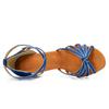 Women Tango Ballroom Latin Waltz Dance Girls Party Shoes High Heeled 7CM