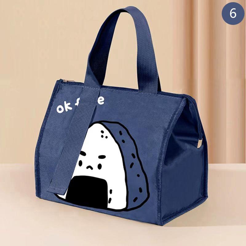 1Pc Cute Portable Thermal Lunch Box Bag Travel Picnic Insulated Bento Bags KTY