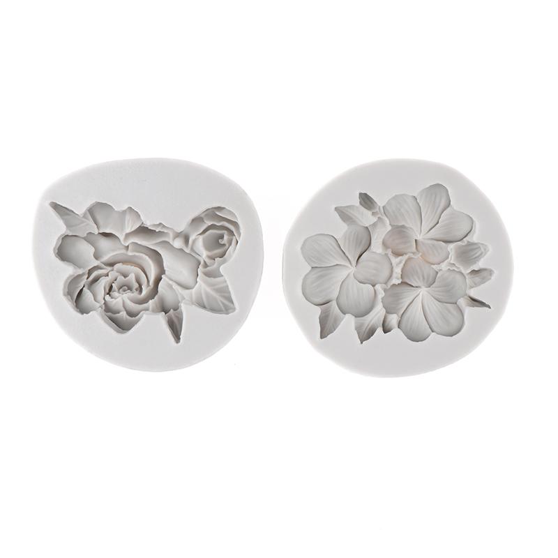 1 шт. силиконовая форма в форме цветка Gardenia Plumeria Rubra мыло помадка формы DIY торт желе шоколад украшения инструмент для выпечки