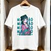 Maomao Maiden Дневники аптекаря Футболка Харадзюку Аниме Женская Унисекс Винтажная с принтом Хлопок Однотонный круглый вырез Взрослая футболка