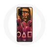 Case for Samsung Galaxy S20 Squid Game Masks Triangle Square and Circle Drawing