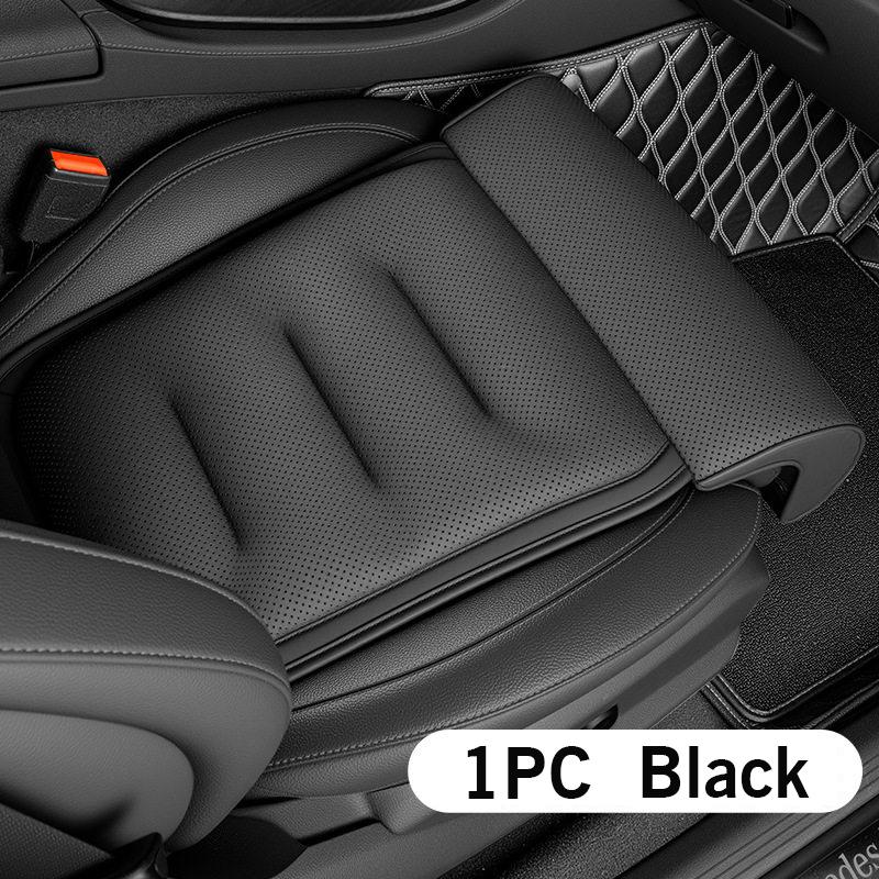 New Memory Foam Leg Support Extender Universal Car Seat Cushion Suede Thick Padding Mat For Driver Comfort Auto Seat