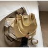 This Year's Popular Bag Women's Commuter Retro 2025 New Fashion Niche One-shoulder Crossbody Bucket Bag