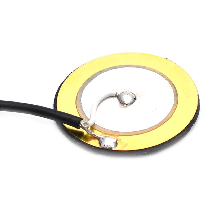 Пьезоконтактный микрофон 3 звукоснимателя с разъемом для концевой кнопки для калимбы