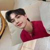 Актер K-pop стиля Хот С-Сон Кан Декоративная эстетика комнаты Наволочка Домашний декор Спальня Диван-кровать Диванная Подушка Чехол 45X45