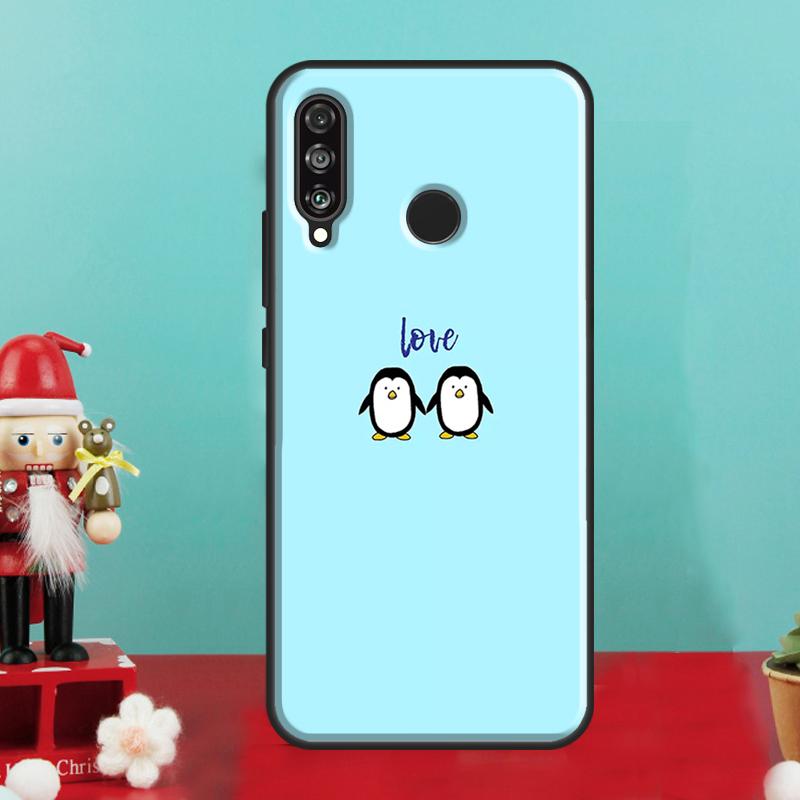 Чехол с пингвином для Huawei Nova 10 9 SE 12i 12s 11i 8i Y90 Y60 Y70 Y72 Y73 Y61 Y91 P30 P40 Lite P60 Pro