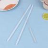 6 шт. Пластиковые прозрачные соломинки многоразовые соломинки с чистящей щеткой 31 см питьевые соломинки для бутылок с водой дорожные стаканы аксессуары