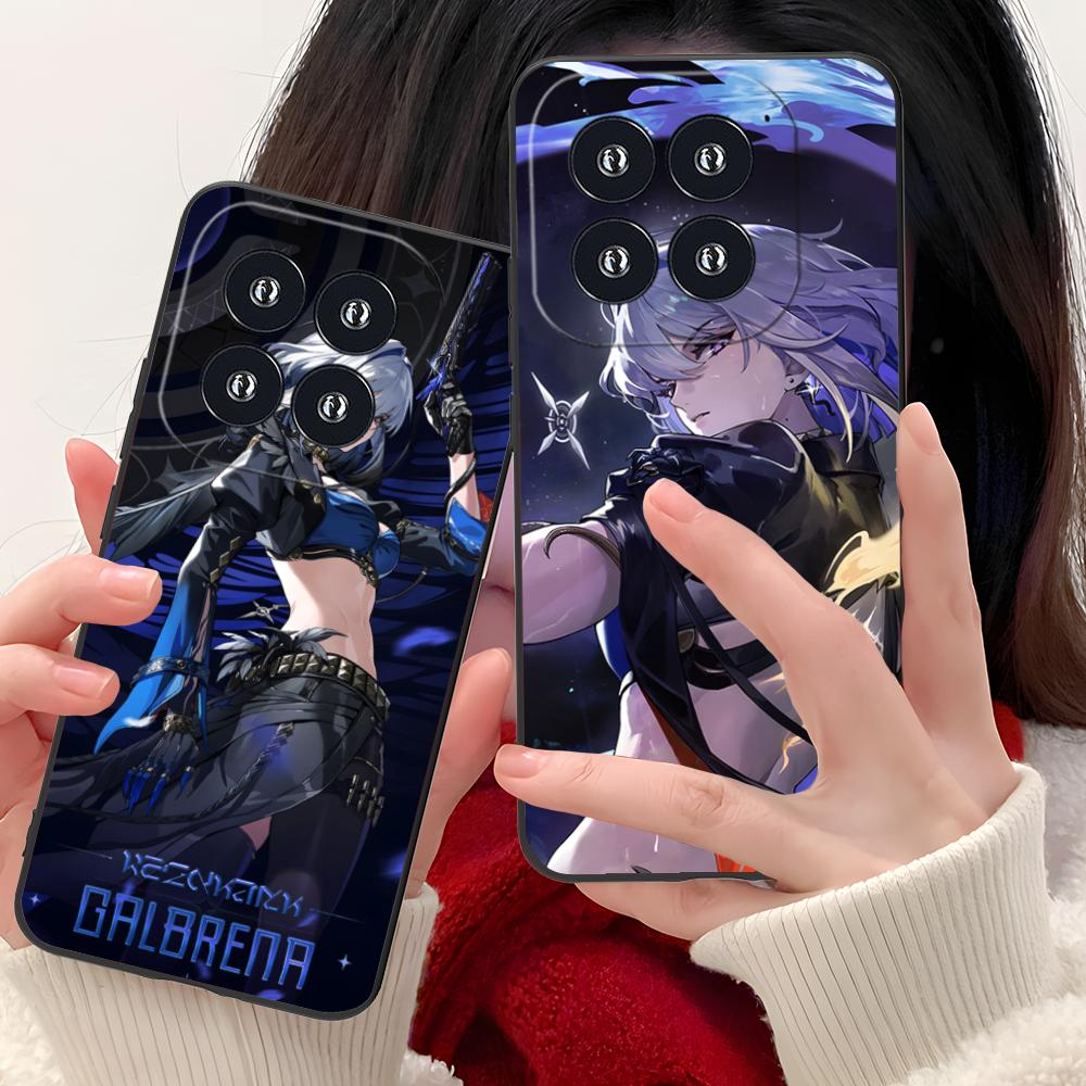 Чехол для телефона Wuthering Waves Galbrena для Xiaomi 15 14 13 12 Mi 11 T Ultra Lite Pro S X 5G Цветной Печатный Чехол Чехол Красивый