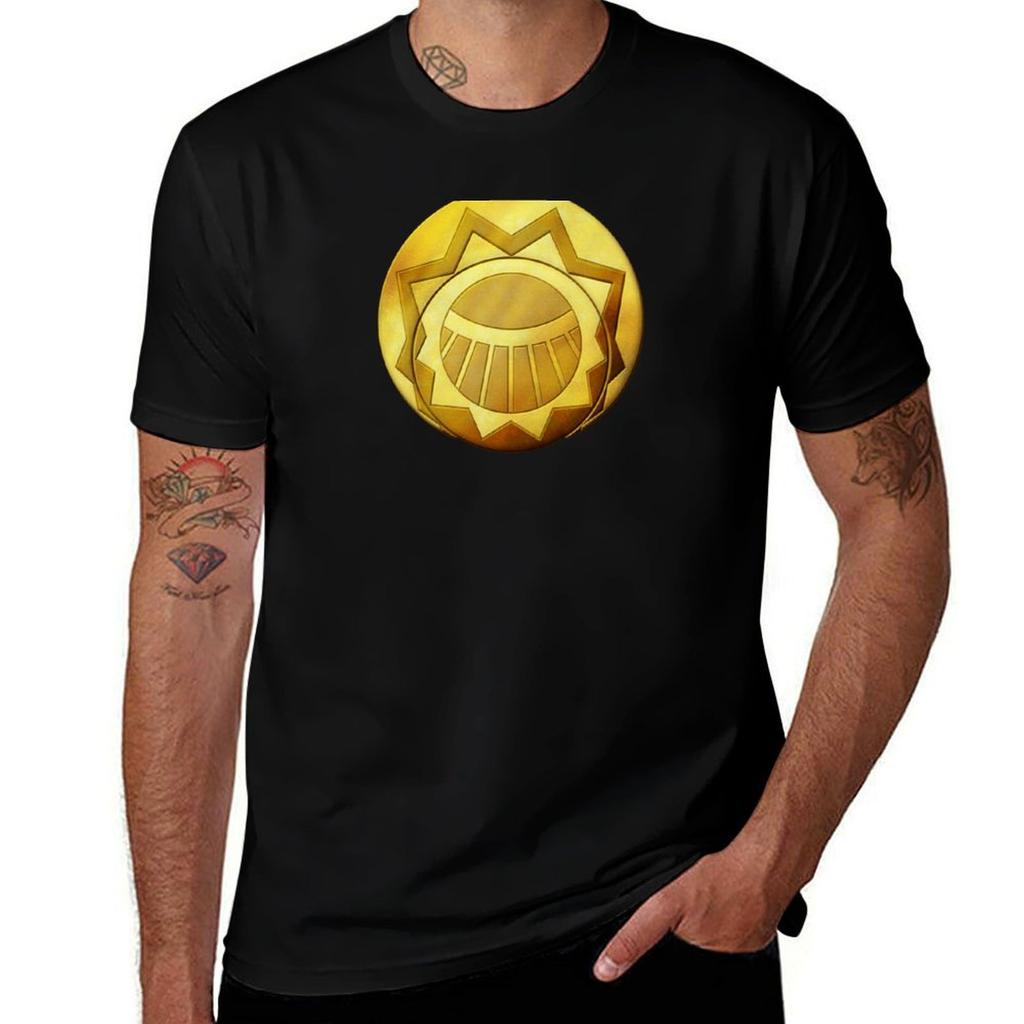 Estebans Medallion Tshirt Sporty Casual Quick Dry Tshirt