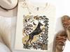 Doberman Pinscher Japanese Art Style Shirt, Vintage Asian Woodblock Tee