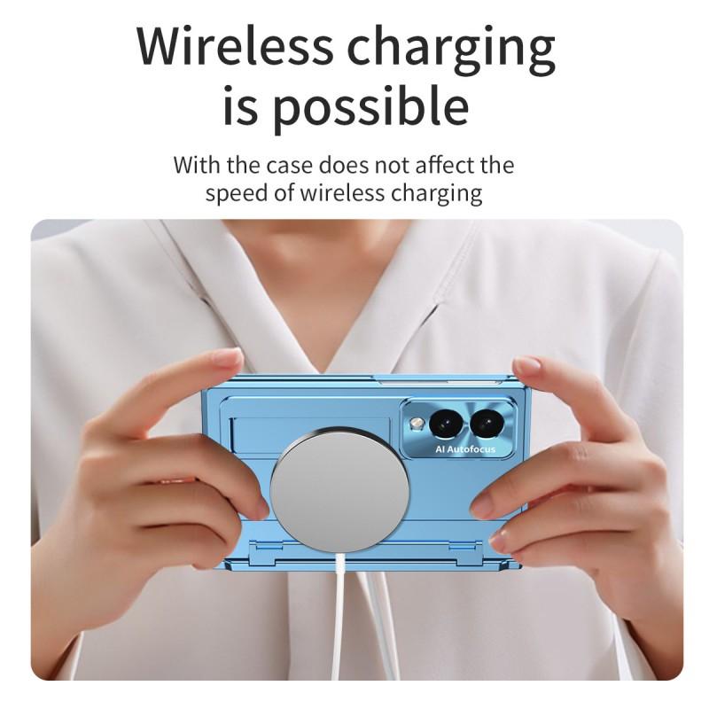 Чехол для Galaxy Z Fold 8 Ultra с гладким дизайном шарнира, гальванизированный слот для стилуса, ударопрочная поликарбонатная крышка, для повседневного использования