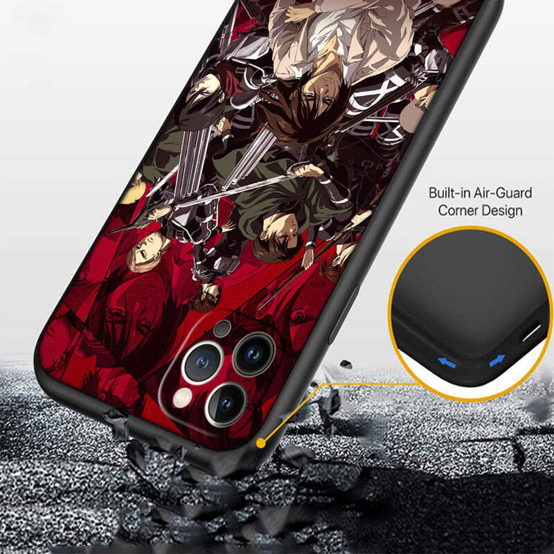 Чехол MH16 Атака Титанов для Samsung Note 20 10 S25 Plus Ultra Lite FE A51 A52 A53 A71 A72 A73 M20 M30 M21 M31 M51 A11 A70 A56 A26