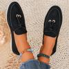Fashion New Women's Casual Shoes Spring Autumn Flat Loafers Shoes Fashion Non-slip Soft Denim Flat Shoes Zapatos De Mujer Plus Size 43