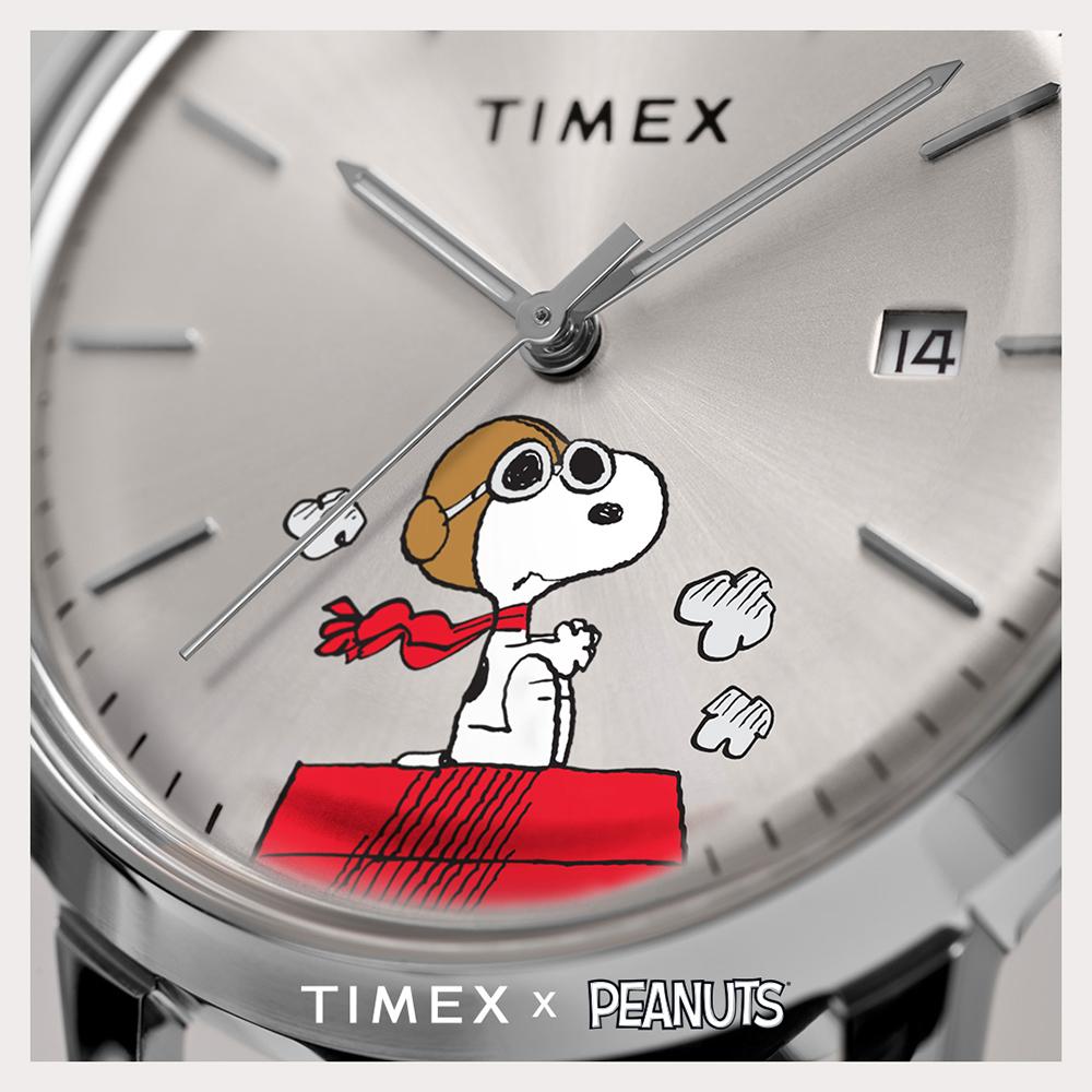 [Timex] Peanuts Marlin Automatic Snoopy Flying Ace Watch 40mm TW2W49600