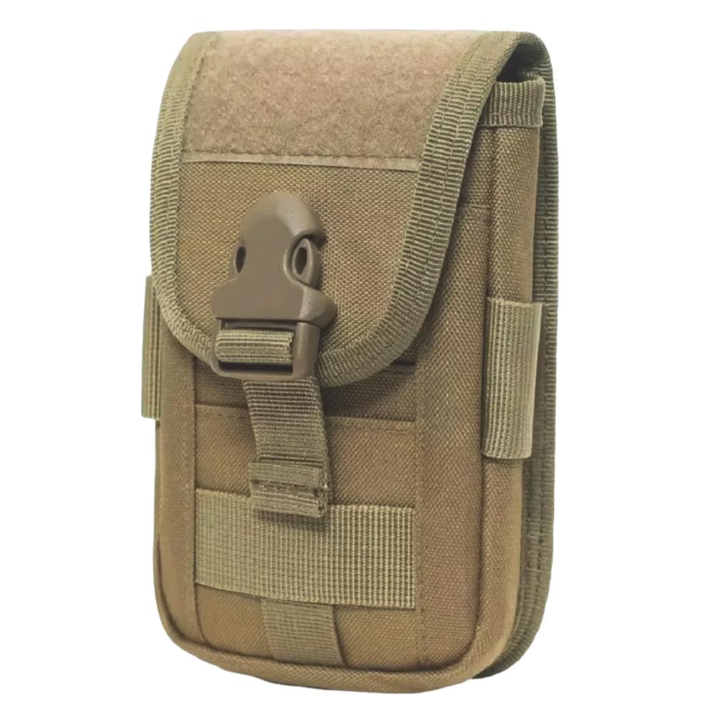 Men's Mobile Phone Belt Pouch 1000D Nylon Clip-On Case Bag Multifunction Phone Bag Sport Fitness