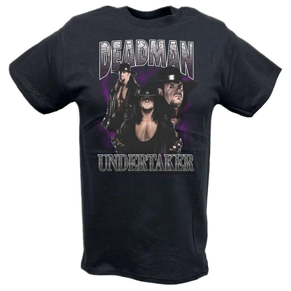 DeadUnisex Undertaker Three Pose Black Tshirt
