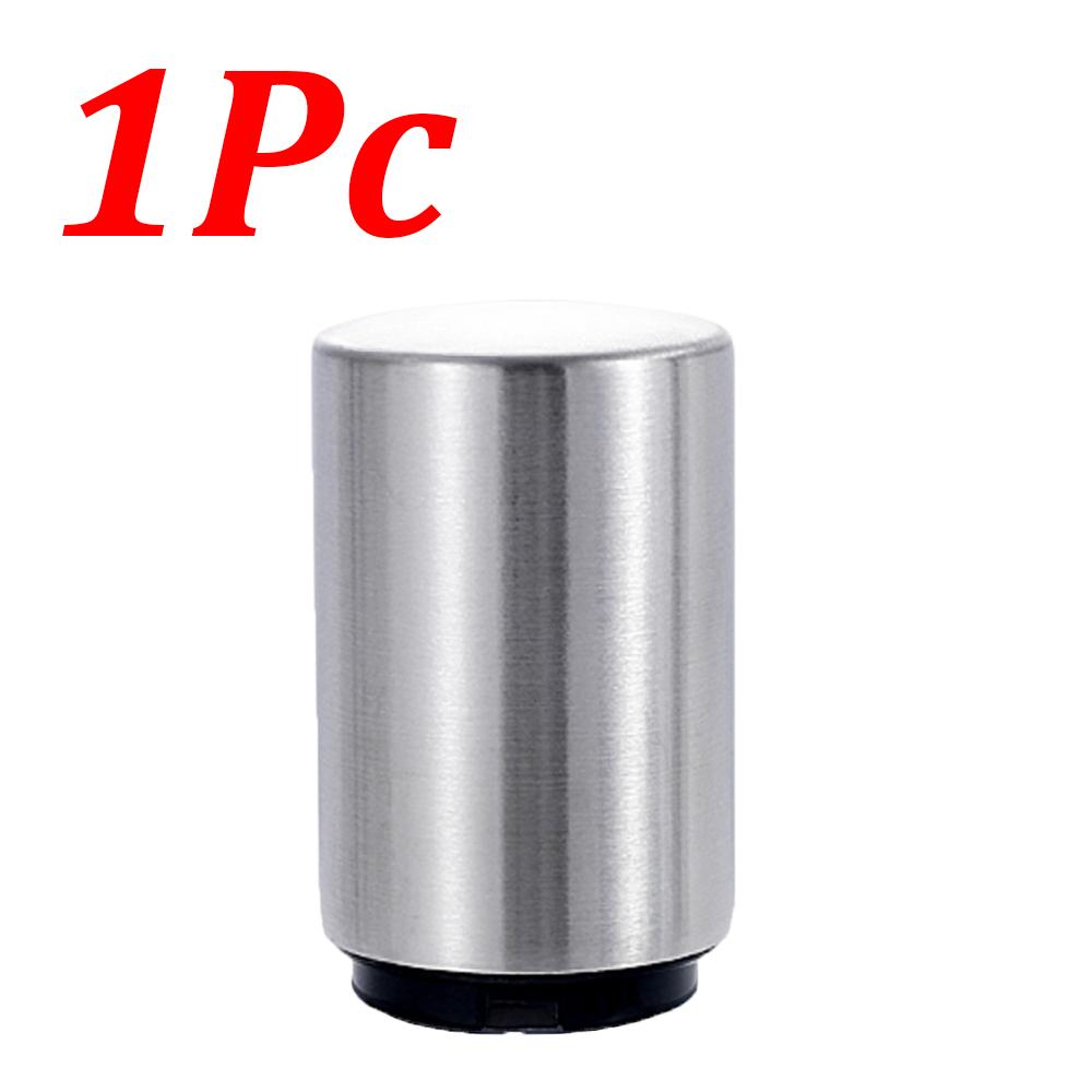3-1Pcs Automatic Stainless Steel Beer Bottle Opener Magnet Beer Opener Stainless Steel Push Down Opener Wine Kitchen Bar Tools