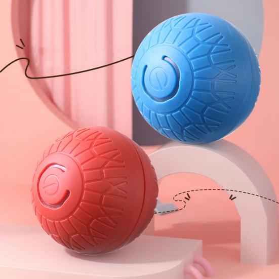 Интерактивная игрушка-мяч для собак, умный прыгающий электрический вибрирующий мяч для домашних животных, перезаряжаемый через USB, автоматический движущийся мяч, игрушка для собак и кошек
