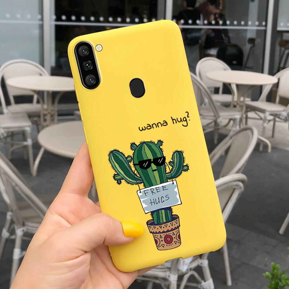 For Samsung Galaxy A11 Case M11 Stylish Soft Silicone Phone Case For Samsung A11 Galaxy M11 A 11 A115F Cover Fundas Coque Bumper