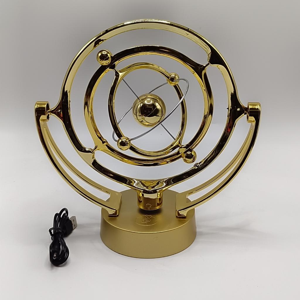 Электронный вечный двигатель качели Шар Магнитные качели Энергетическая орбита Физика Игрушка Настольное украшение Украшения Инновационный орнамент