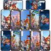Чехол для телефона для iPhone 17 16 15 Plus X Huawei P30 P20 Lite Redmi Note 14 12 11 13 Pro Max OPPO A60 A80 A40 A18 A38 A54 Зверополис 2 Джуди Ник Гэри Cover