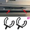 2x For Chevrolet Lacetti Cruze Niva Malibu Equinox Trailblaze Trax Camaro Aveo Glove Box Organizer Lock Pencil Tray Clips Rivets