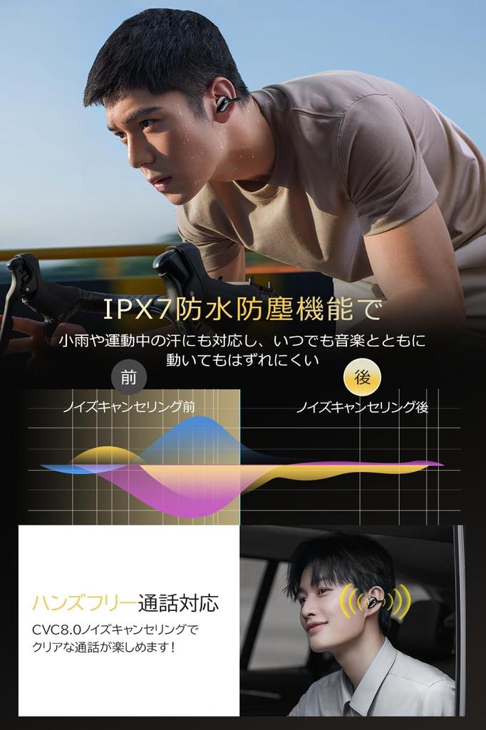 Earphones Bluetooth Wireless Earphones Next Generation Cutting Edge Bluetooth Ear Cuff Open Ear Earphones Evolution of Bone Conduction Ear Clip Type