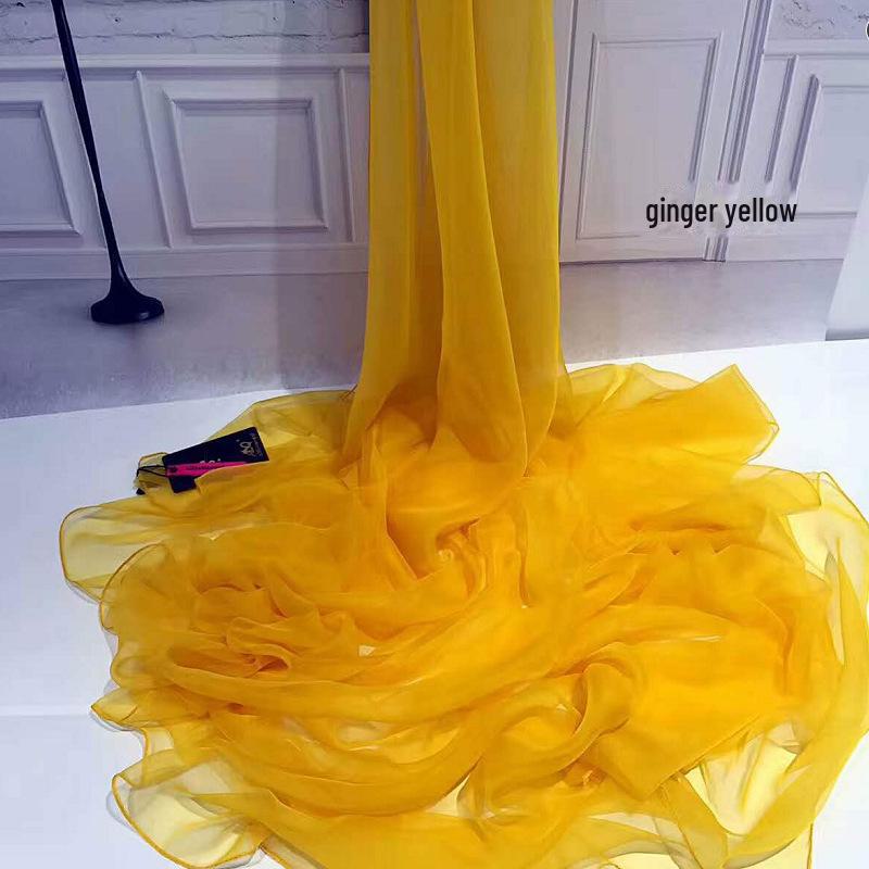 Ultra-thin Ice Silk Women's Scarf: Solid Color, Sunscreen, Beach-Friendly, Popular Style, One-Piece