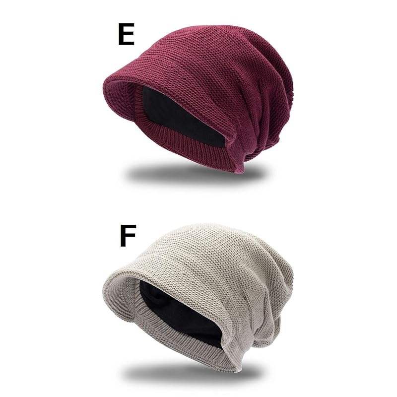 [LTG] вязаная шапка вязаная шапка мужская женская встроенная флисовая шапка большого размера нормальный размер С полями шапочка для часов охота 7986979 (JP, размер номера, 42,0 см,