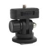 Monitor Ball Head 180 Degrees Adjustable Mini Monitor Accessories with Cold Shoe 1 4 Screw Interface