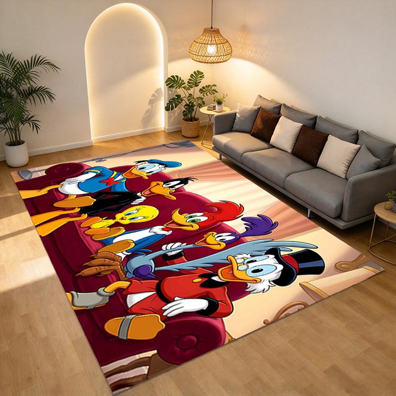 Cartoon Characters Carpet Rug for Bedroom Living Room Home Sofa Decoration,Office Home Decor Game Large Decor Floor Mat