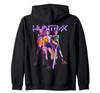 KPop Demon Hunters Huntrix Band Pose Back Zip Hoodie Huntr/X
