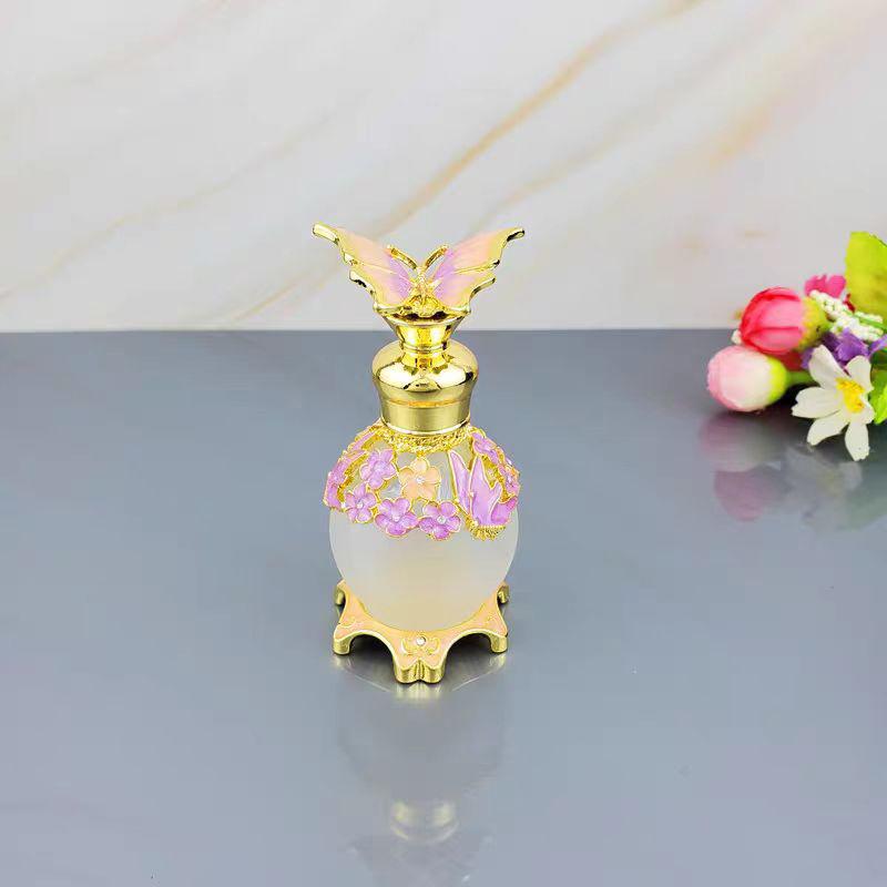 15 мл винтажный флакон для духов пустой флакон-капельница для эфирных масел многоразовый контейнер флакон-бабочка декоративный подарок