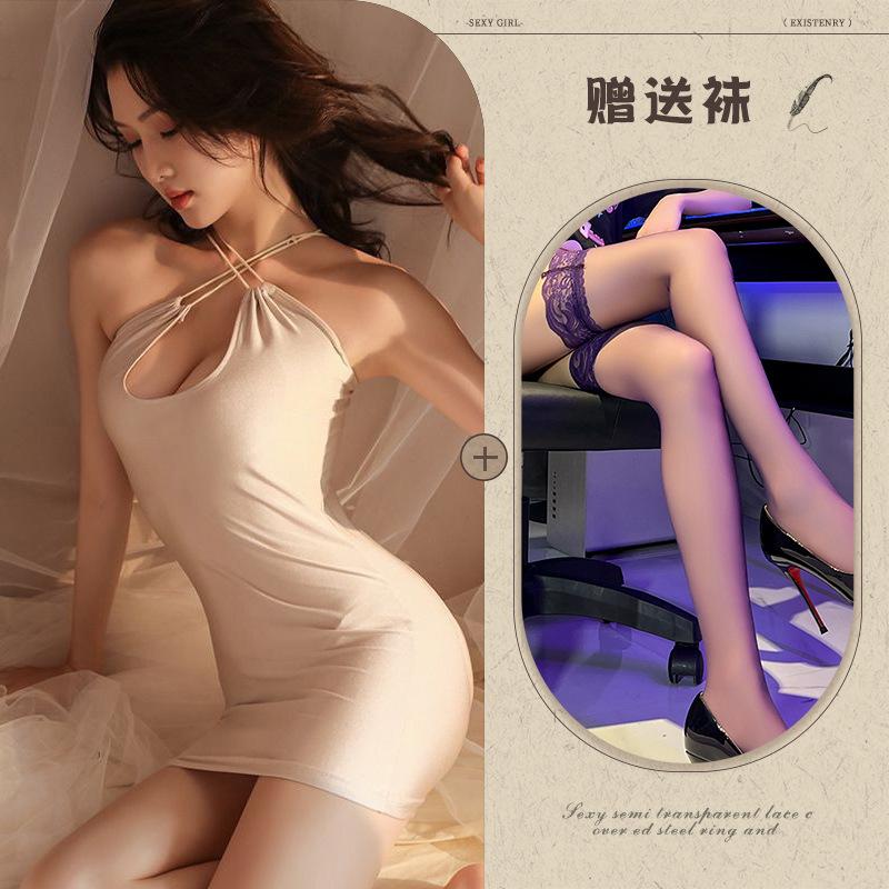 Sex lingerie sexy hollow uniform seduction secretary passion free from pure desire