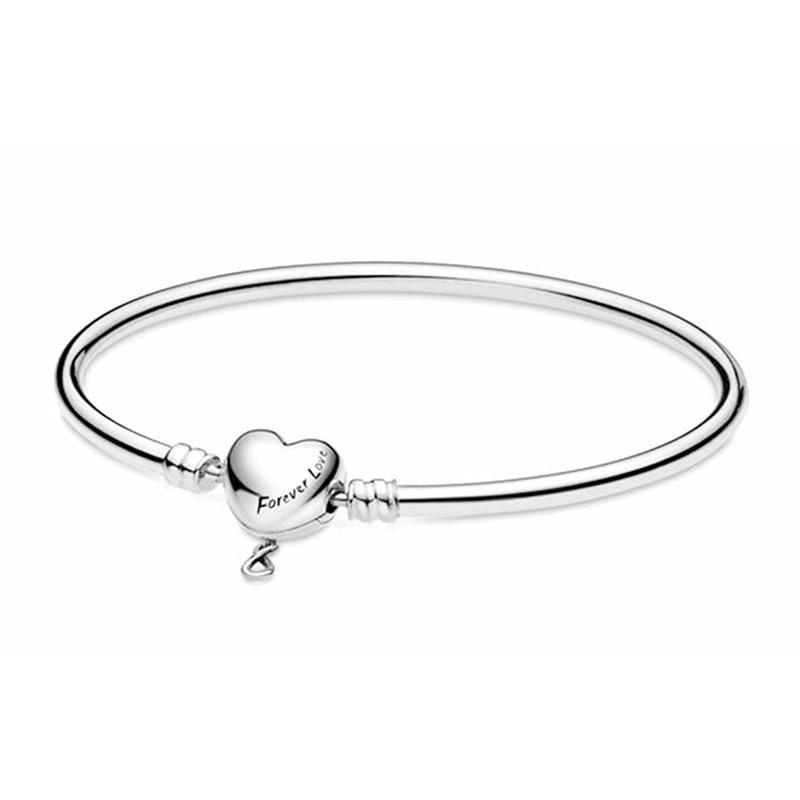 Pandora Forever love 925 silver bracelet for women 598891C00